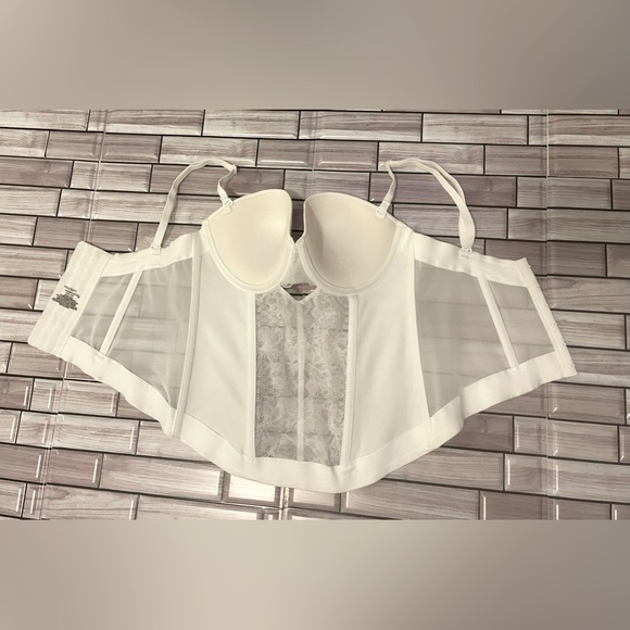 Modern Movement Bustier-Lace Detailing- 34B - Picture 7 of 10